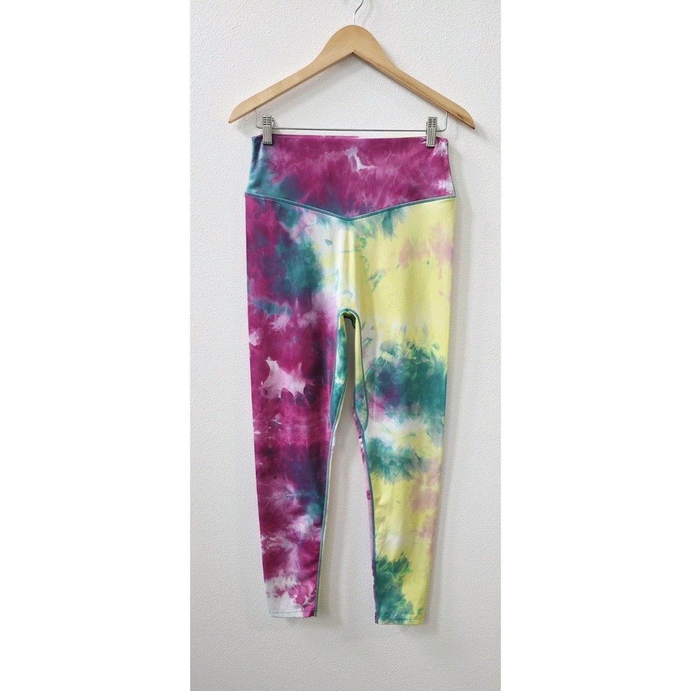 Balance Athletica Cloud Pant Tie Dye Leggings Women's Size XL Tropical Storm